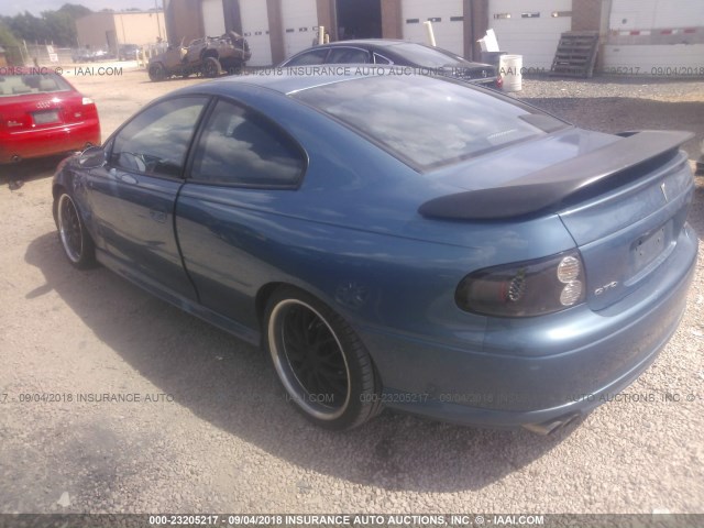 6G2VX12G44L305174 - 2004 PONTIAC GTO BLUE photo 3