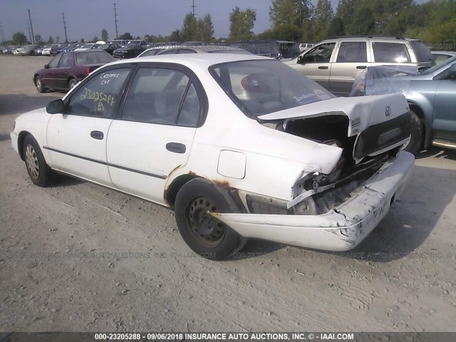 JT2AE09B9S0083711 - 1995 TOYOTA COROLLA LE/DX WHITE photo 3