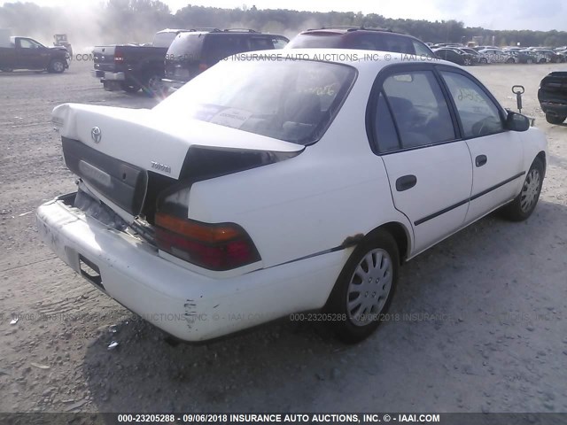 JT2AE09B9S0083711 - 1995 TOYOTA COROLLA LE/DX თეთრი ფოტო 4