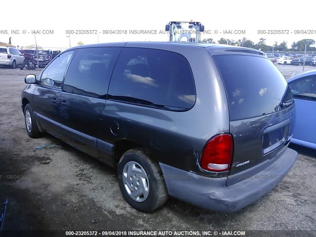 1B4GP44G5WB762484 - 1998 DODGE GRAND CARAVAN SE/SPORT GRAY photo 3