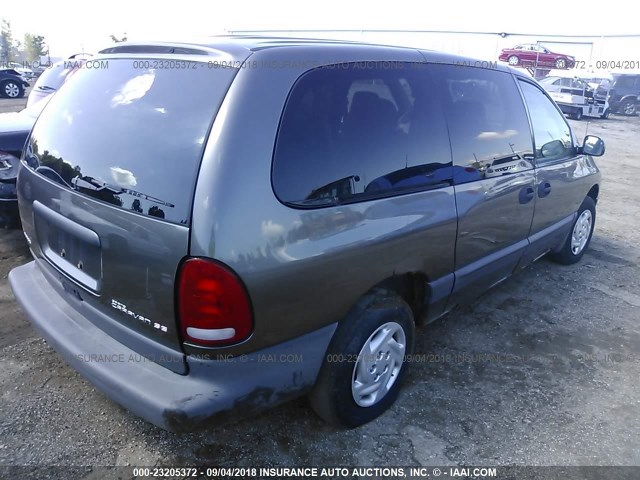 1B4GP44G5WB762484 - 1998 DODGE GRAND CARAVAN SE/SPORT GRAY photo 4