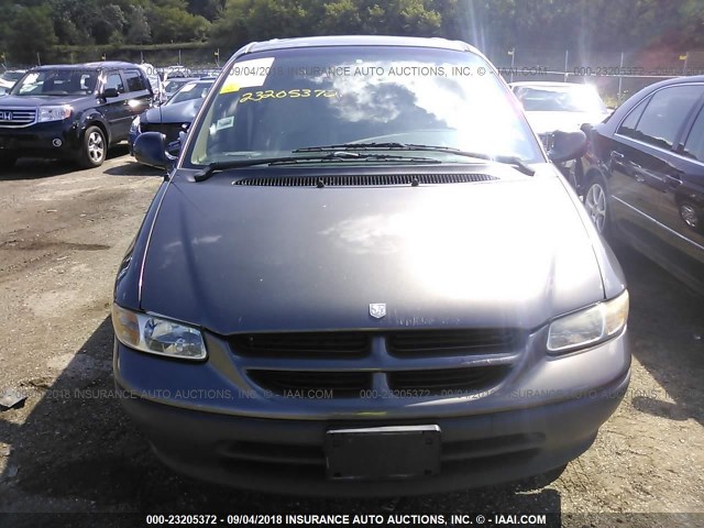 1B4GP44G5WB762484 - 1998 DODGE GRAND CARAVAN SE/SPORT GRAY photo 6