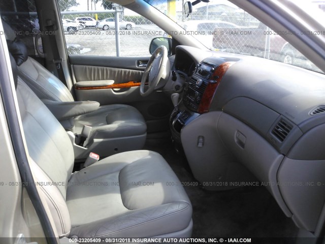 5TDBA22C46S059048 - 2006 TOYOTA SIENNA GOLD photo 5