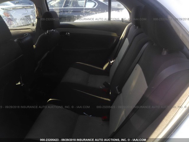 1G1ZC5EB9AF233095 - 2010 CHEVROLET MALIBU 1LT WHITE photo 8