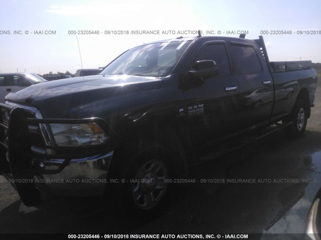 3C6UR5JL2EG155821 - 2014 RAM 2500 SLT GRAY photo 2