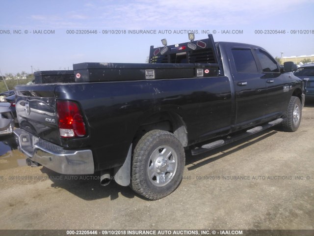 3C6UR5JL2EG155821 - 2014 RAM 2500 SLT GRAY photo 4