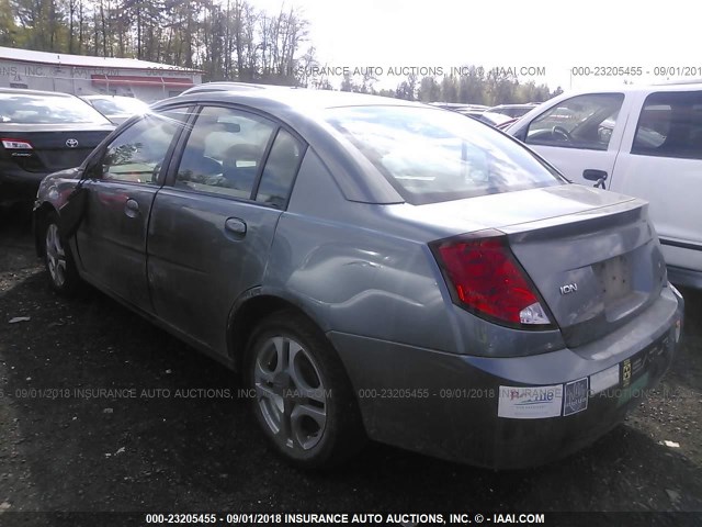 1G8AL52F44Z215676 - 2004 SATURN ION LEVEL 3 SILVER photo 3