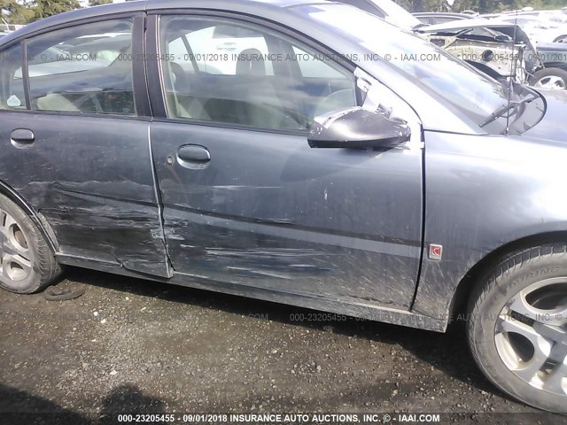 1G8AL52F44Z215676 - 2004 SATURN ION LEVEL 3 SILVER photo 6