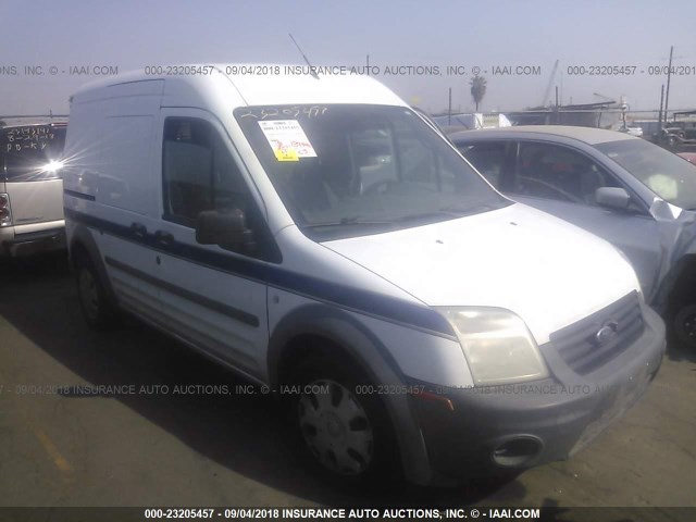 NM0LS7CN1AT001548 - 2010 FORD TRANSIT CONNECT XL WHITE photo 1