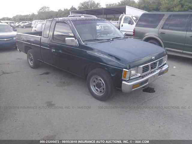 1N6SD16S8RC378510 - 1994 NISSAN TRUCK KING CAB XE BLACK photo 1