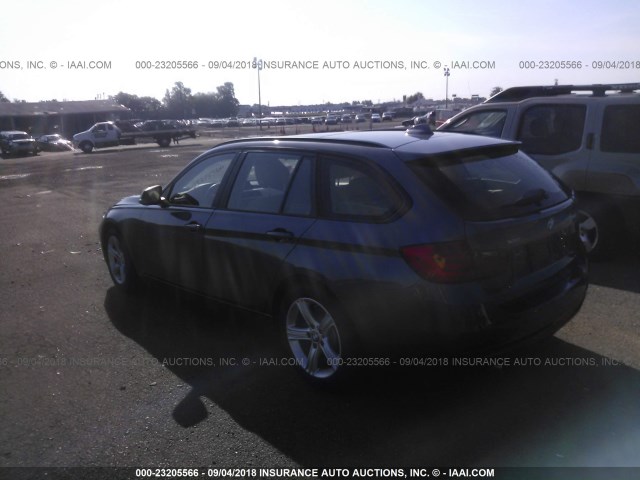 WBA3K5C53EKT33135 - 2014 BMW 328 D/XDRIVE GRAY photo 3