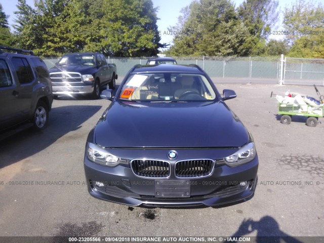 WBA3K5C53EKT33135 - 2014 BMW 328 D/XDRIVE GRAY photo 6