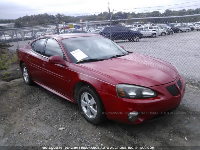 2G2WP582X81189950 - 2008 PONTIAC GRAND PRIX Червоний фото 1