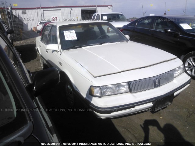 2G3AM54N4L2334384 - 1990 OLDSMOBILE CUTLASS CIERA SL WHITE photo 1