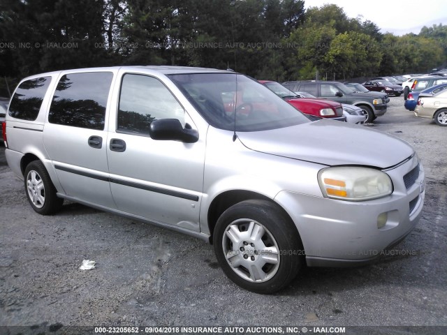 1GNDV23L36D206751 - 2006 CHEVROLET UPLANDER LS SILVER photo 1