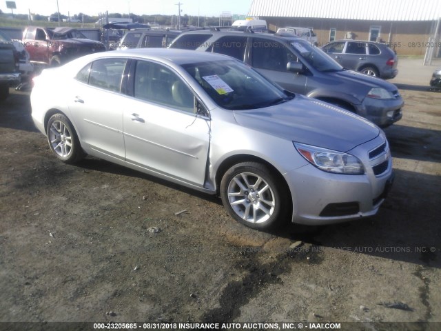 1G11C5SA4DF319248 - 2013 CHEVROLET MALIBU 1LT SILVER photo 1