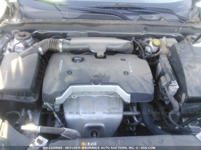 1G11C5SA4DF319248 - 2013 CHEVROLET MALIBU 1LT SILVER photo 10