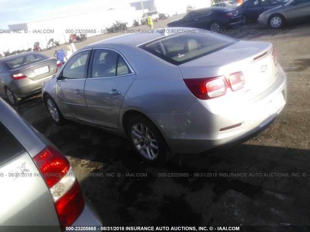 1G11C5SA4DF319248 - 2013 CHEVROLET MALIBU 1LT SILVER photo 3