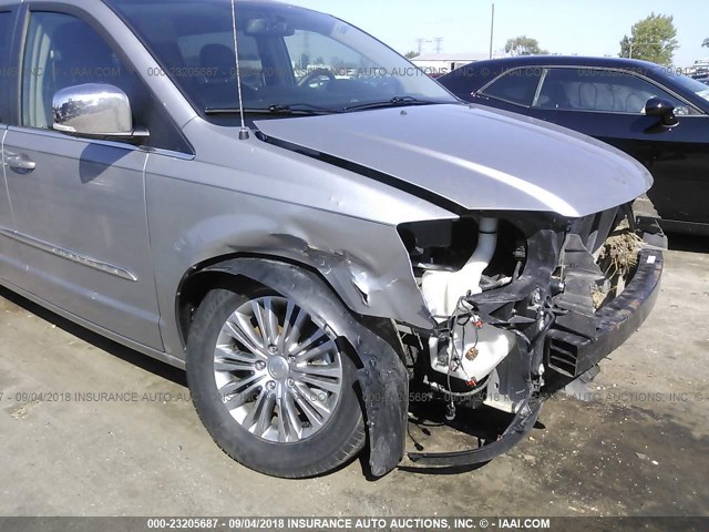 2C4RC1CG5ER365185 - 2014 CHRYSLER TOWN & COUNTRY TOURING L GRAY photo 6