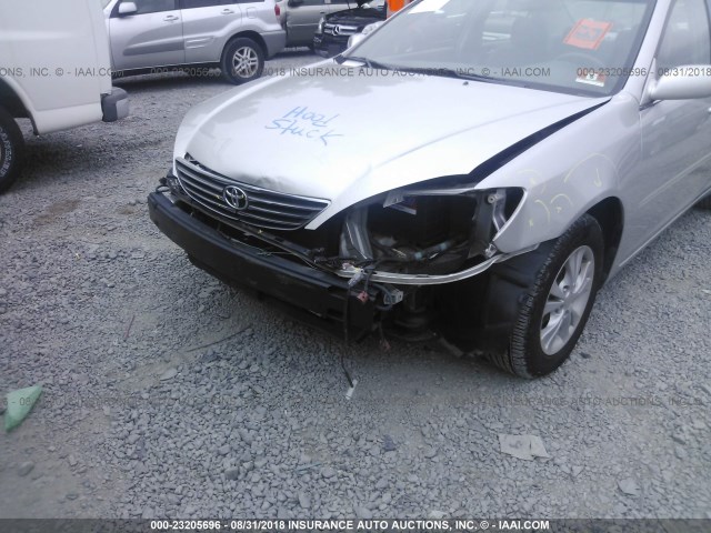 4T1BF30K95U101446 - 2005 TOYOTA CAMRY LE/XLE/SE 银色 照片 6