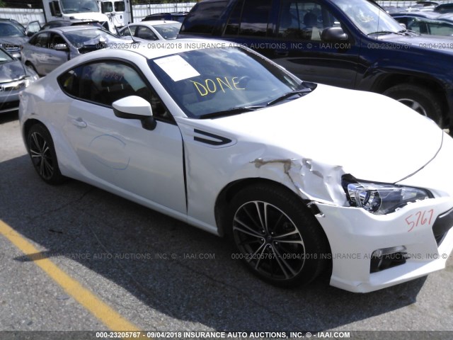 JF1ZCAB1XD1606177 - 2013 SUBARU BRZ 2.0 PREMIUM WHITE photo 6