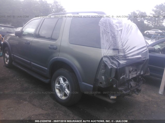 1FMZU73K93UC55711 - 2003 FORD EXPLORER XLT/XLT SPORT/NBX 绿色 照片 3
