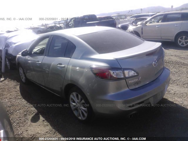 JM1BL1S57A1204711 - 2010 MAZDA 3 S GRAY photo 3