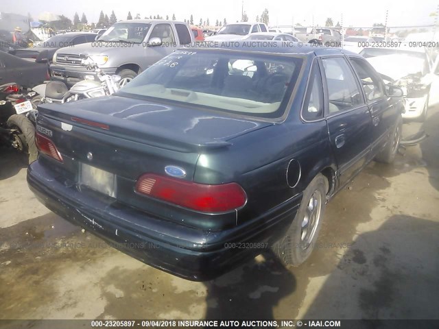 1FALP52U1SA320145 - 1995 FORD TAURUS GL/SE GREEN photo 4