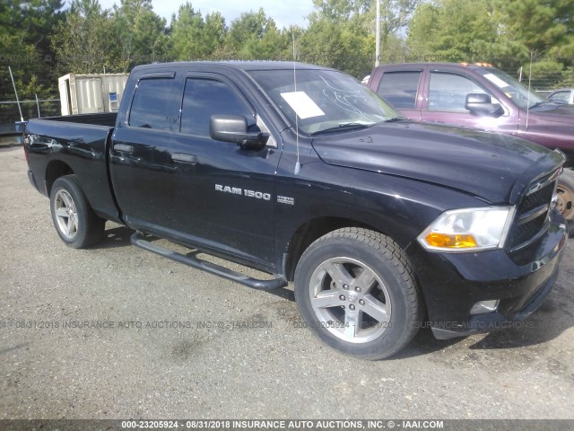 1C6RD7FT8CS171892 - 2012 DODGE RAM 1500 ST BLACK photo 5