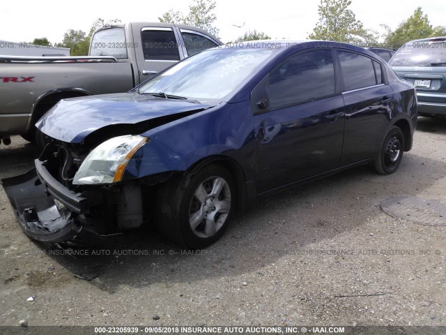 3N1AB61E08L690474 - 2008 NISSAN SENTRA 2.0/2.0S/2.0SL BLUE photo 2