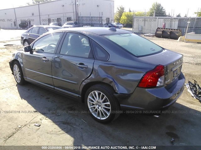 YV1672MS3B2549996 - 2011 VOLVO S40 T5 GRAY photo 3