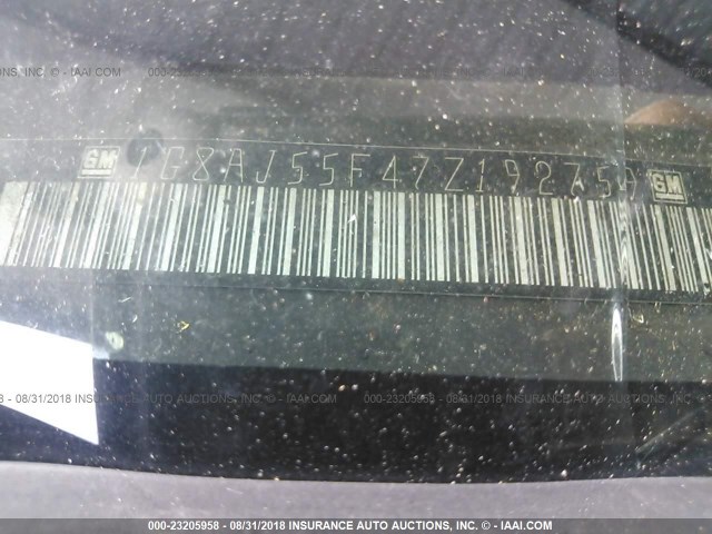 1G8AJ55F47Z192759 - 2007 SATURN ION LEVEL 2 银色 照片 9