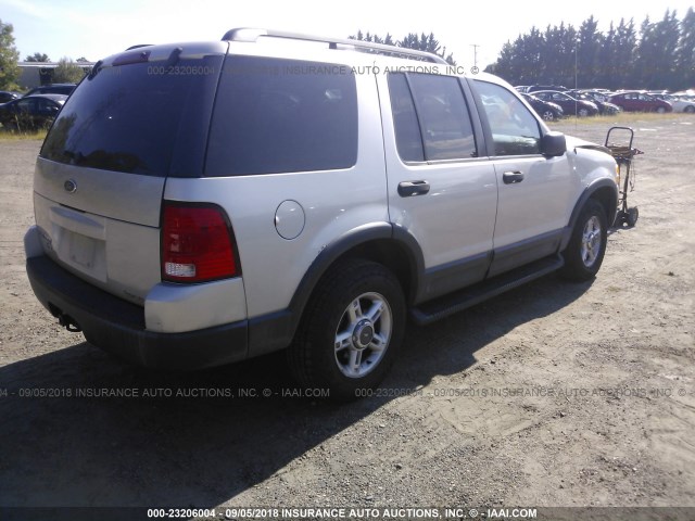 1FMZU73K73UA06968 - 2003 FORD EXPLORER XLT/XLT SPORT/NBX 银色 照片 4