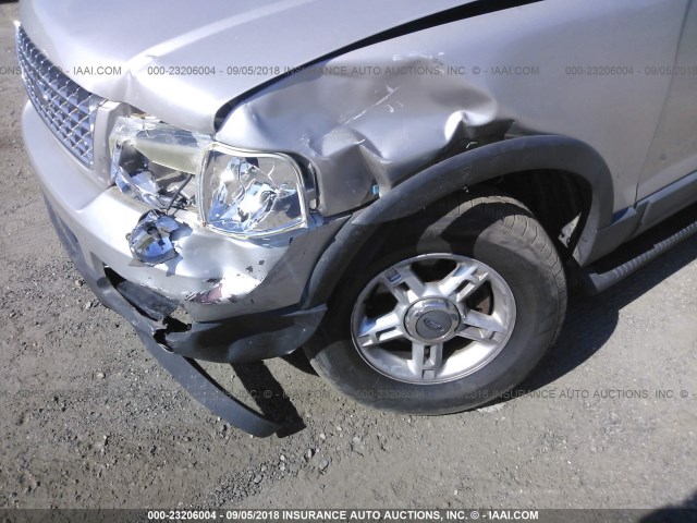 1FMZU73K73UA06968 - 2003 FORD EXPLORER XLT/XLT SPORT/NBX 银色 照片 6