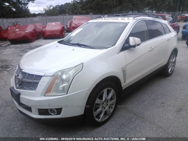 3GYFNCEY4AS644374 - 2010 CADILLAC SRX PREMIUM COLLECTION WHITE photo 2