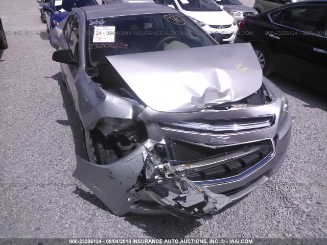 1G1ZG57B68F272660 - 2008 CHEVROLET MALIBU LS 银色 照片 6