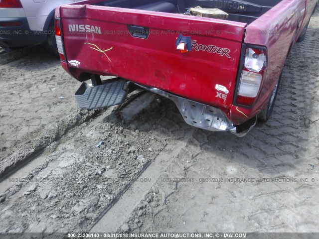 1N6DD26S0WC341042 - 1998 NISSAN FRONTIER KING CAB XE/KING CAB SE RED photo 6