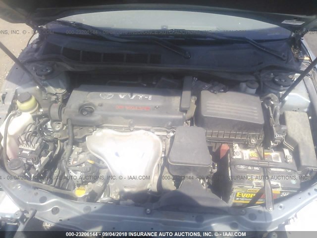 4T1BE46KX9U906345 - 2009 TOYOTA CAMRY SE/LE/XLE ღია ლურჯი ფოტო 10