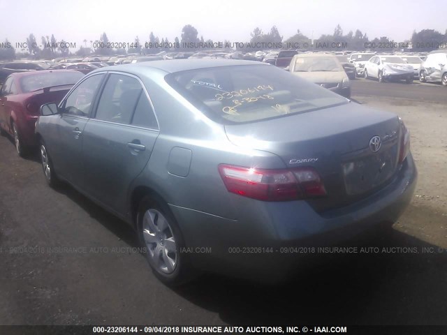 4T1BE46KX9U906345 - 2009 TOYOTA CAMRY SE/LE/XLE ღია ლურჯი ფოტო 3