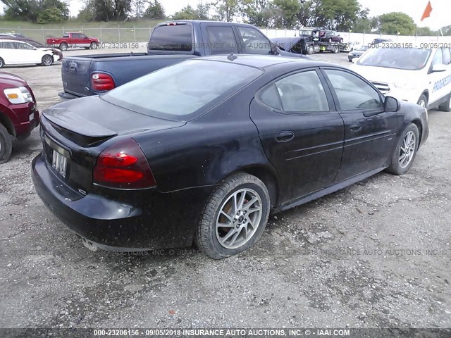 2G2WR524451250645 - 2005 PONTIAC GRAND PRIX GTP BLACK photo 4
