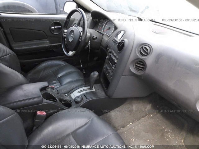 2G2WR524451250645 - 2005 PONTIAC GRAND PRIX GTP BLACK photo 5