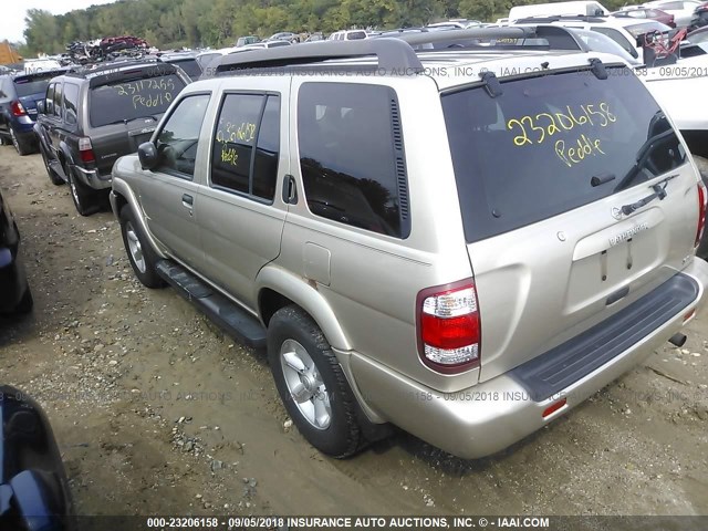 JN8DR09Y93W802794 - 2003 NISSAN PATHFINDER LE/SE TAN photo 3