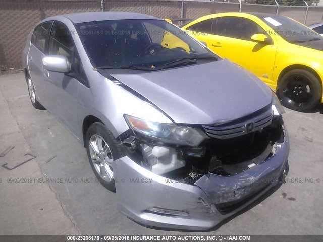 JHMZE2H73AS007955 - 2010 HONDA INSIGHT EX SILVER photo 1