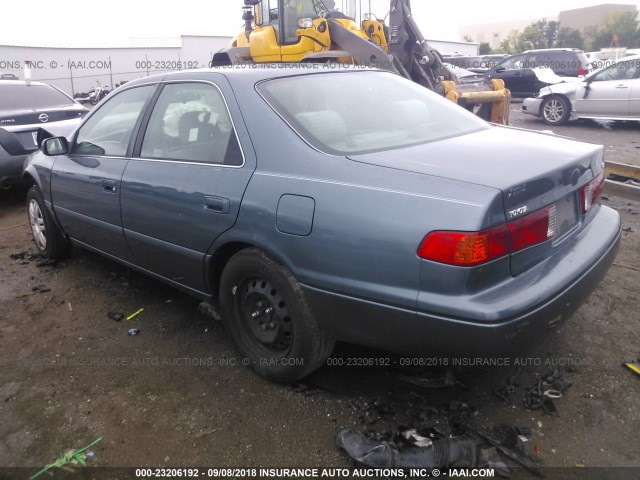 4T1BG22K5YU975883 - 2000 TOYOTA CAMRY CE/LE/XLE 海军蓝 照片 3