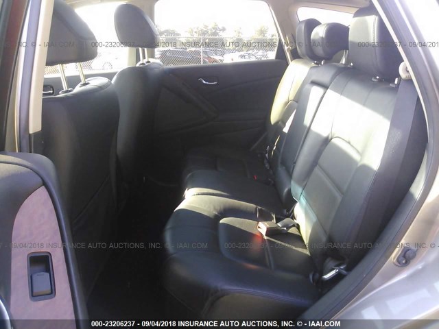 JN8AZ1MW5CW224563 - 2012 NISSAN MURANO S/SL/LE GRAY photo 8