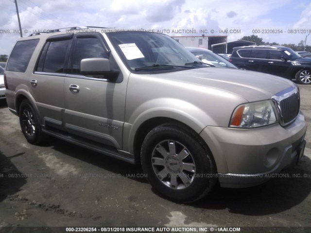 5LMFU28R04LJ08984 - 2004 LINCOLN NAVIGATOR Brun photo 1