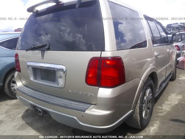 5LMFU28R04LJ08984 - 2004 LINCOLN NAVIGATOR Brun photo 4