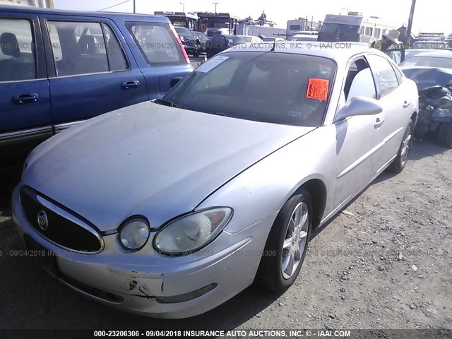 2G4WE567651233031 - 2005 BUICK LACROSSE CXS SILVER photo 2