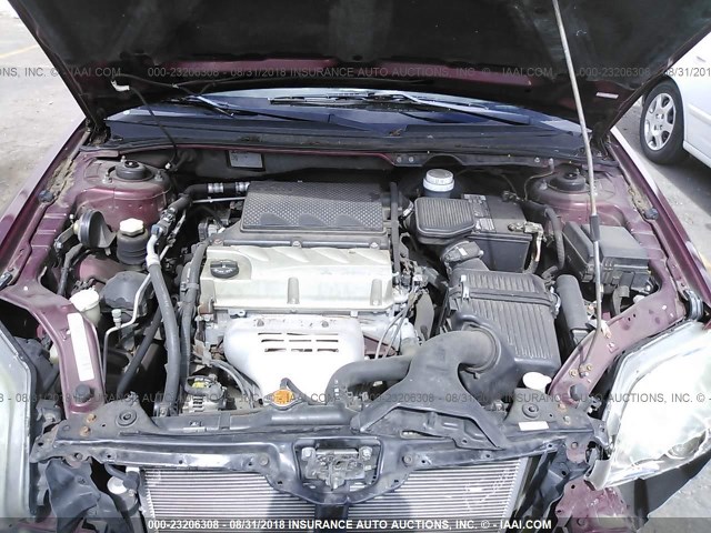 4A3AB36F64E085878 - 2004 MITSUBISHI GALANT ES MEDIUM/LS MEDIUM RED photo 10