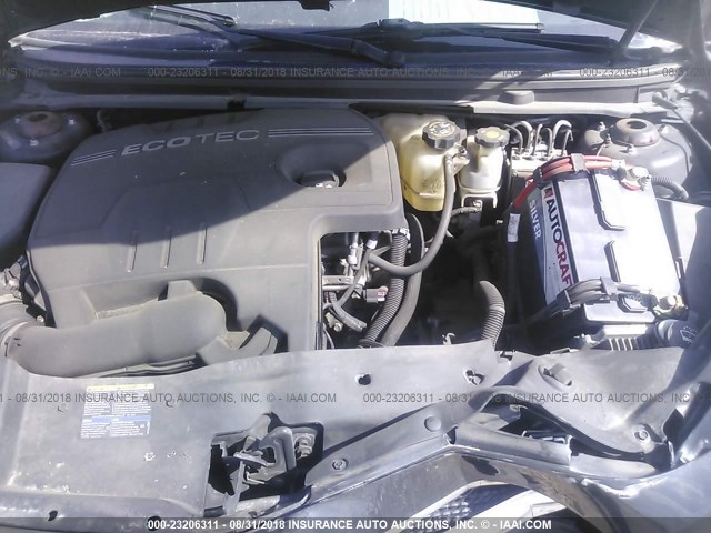 1G1ZH57B894146312 - 2009 CHEVROLET MALIBU 1LT შავი ფოტო 10